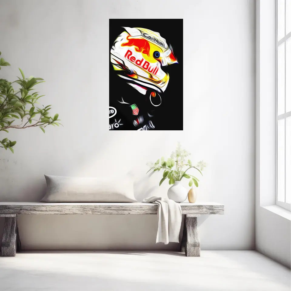 Affiche ou Tableau Max Verstappen Red Bull 2022 Formule 1