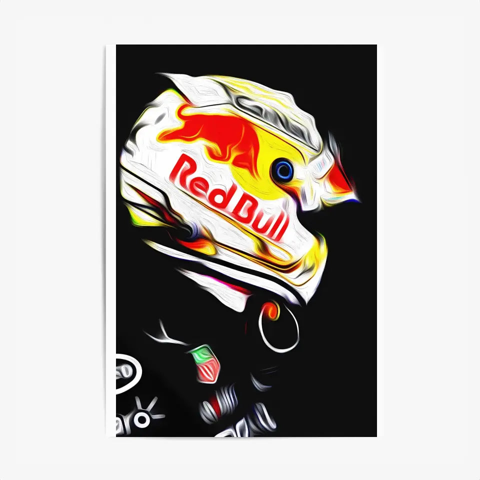 Affiche ou Tableau Max Verstappen Red Bull 2022 Formule 1