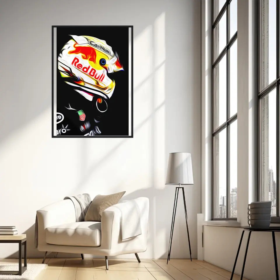 Affiche ou Tableau Max Verstappen Red Bull 2022 Formule 1