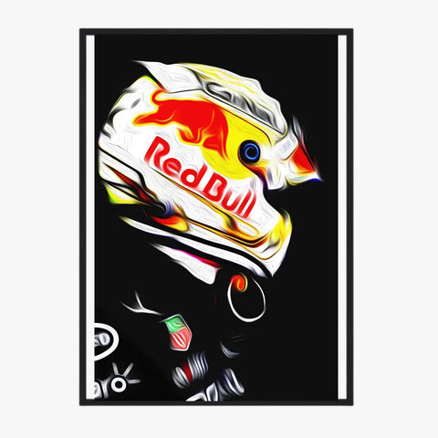 Affiche ou Tableau Max Verstappen Red Bull 2022 Formule 1