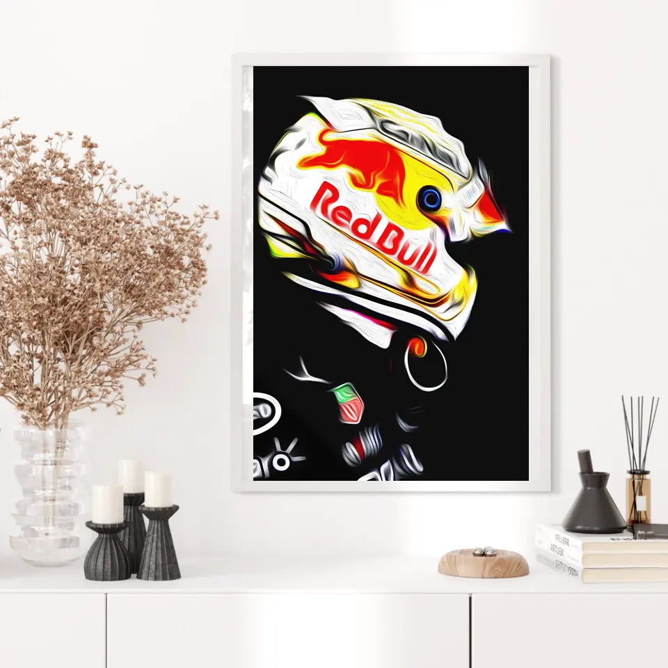 Affiche ou Tableau Max Verstappen Red Bull 2022 Formule 1