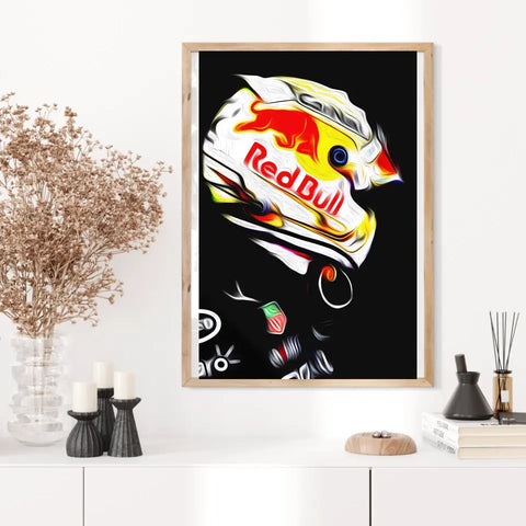 Affiche ou Tableau Max Verstappen Red Bull 2022 Formule 1