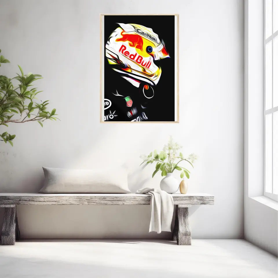 Affiche ou Tableau Max Verstappen Red Bull 2022 Formule 1