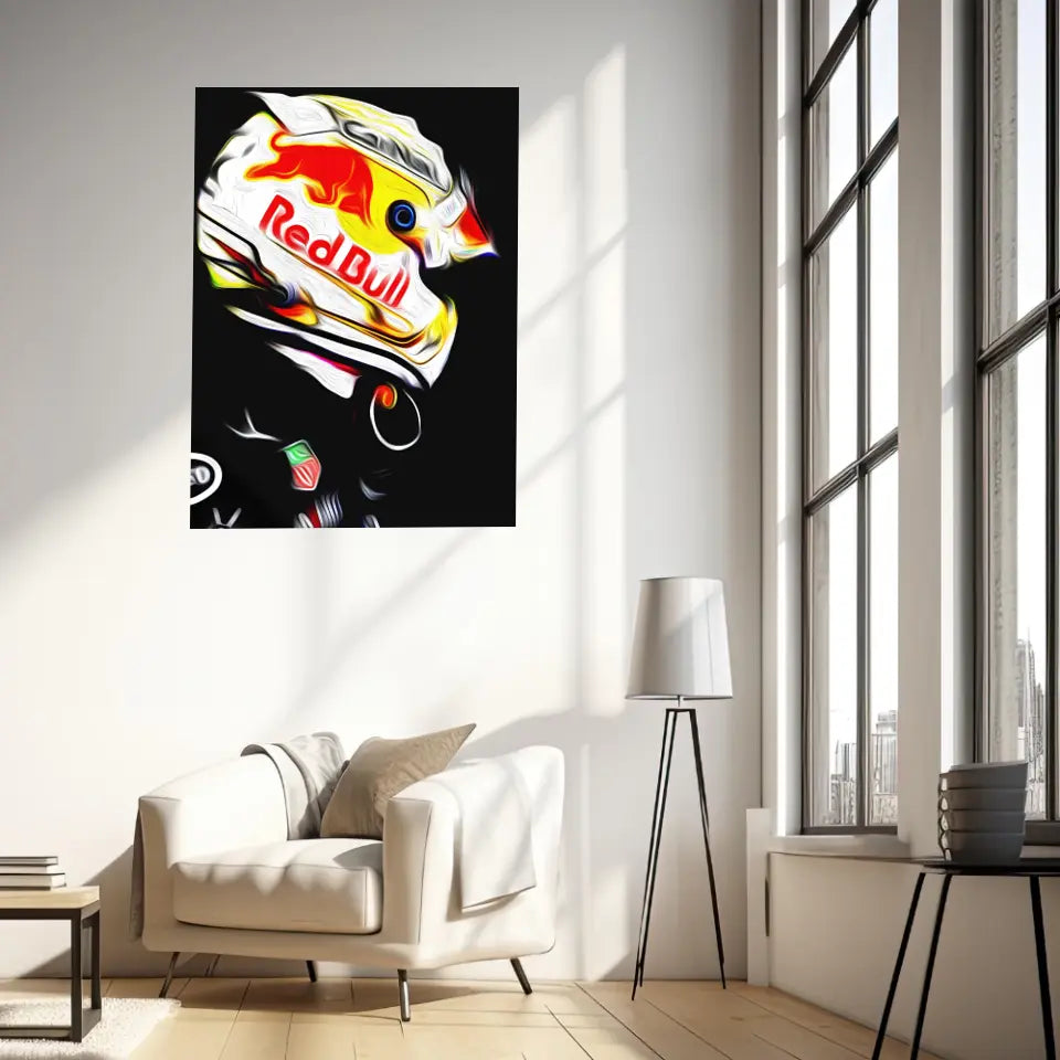 Affiche ou Tableau Max Verstappen Red Bull 2022 Formule 1