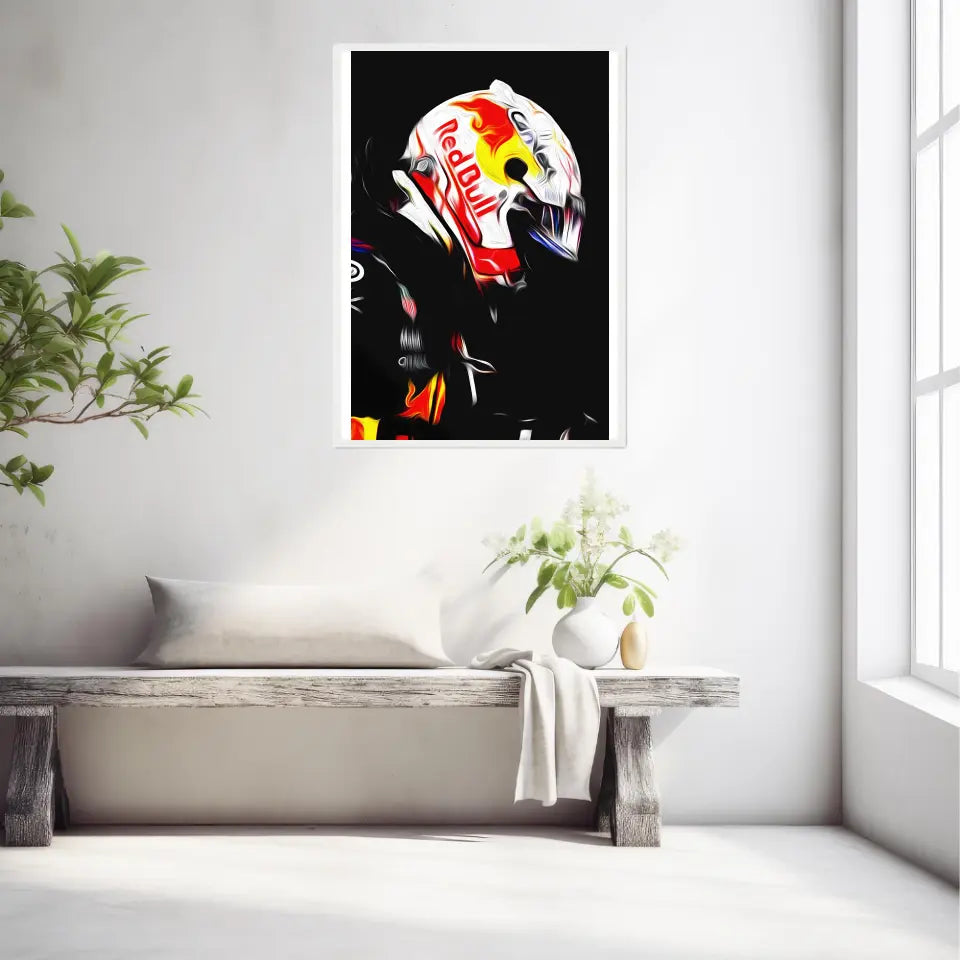 Affiche ou Tableau Max Verstappen Red Bull 2021 Formule 1