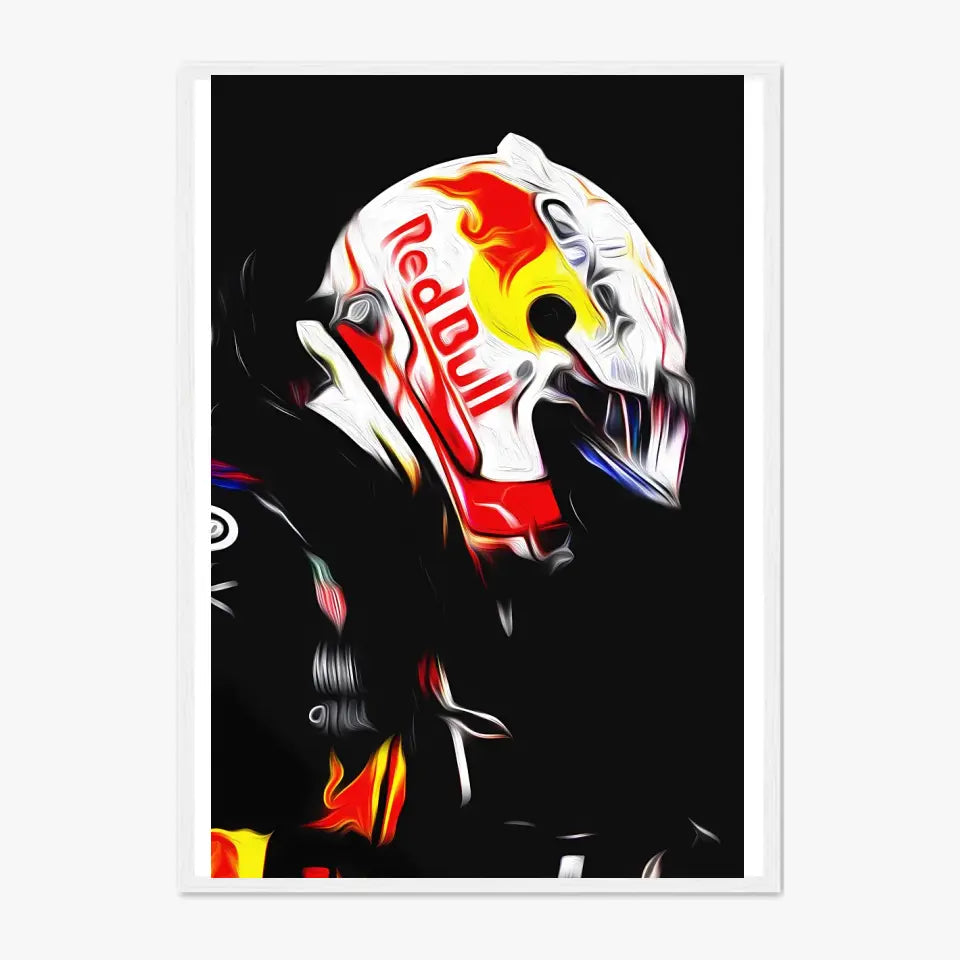 Affiche ou Tableau Max Verstappen Red Bull 2021 Formule 1