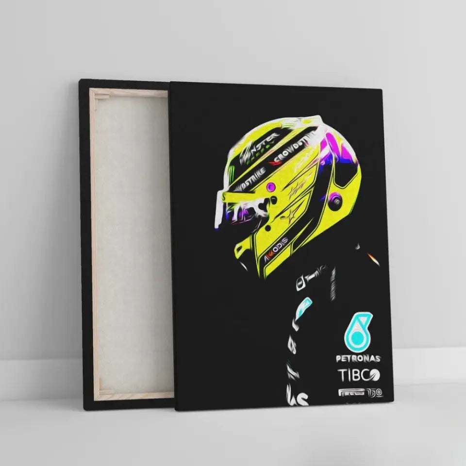 Affiche ou Tableau Lewis Hamilton Mercedes 2022 Formule 1