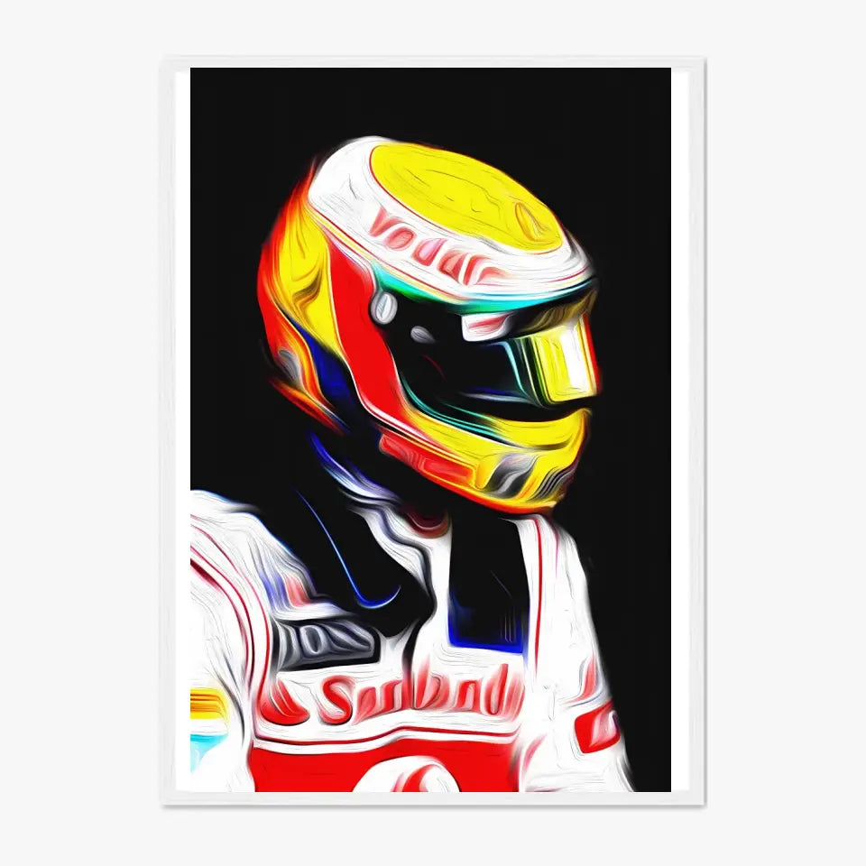 Affiche ou Tableau Lewis Hamilton McLaren 2012 Formule 1