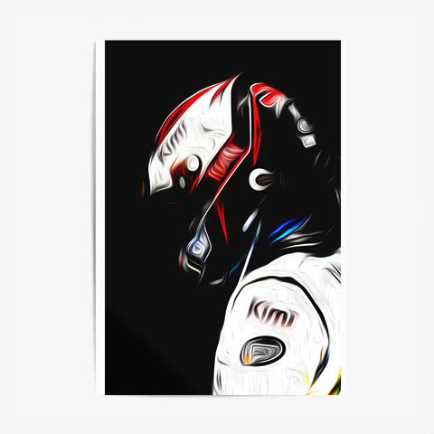 Affiche ou Tableau Kimi Räikkönen McLaren 2006 Formule 1