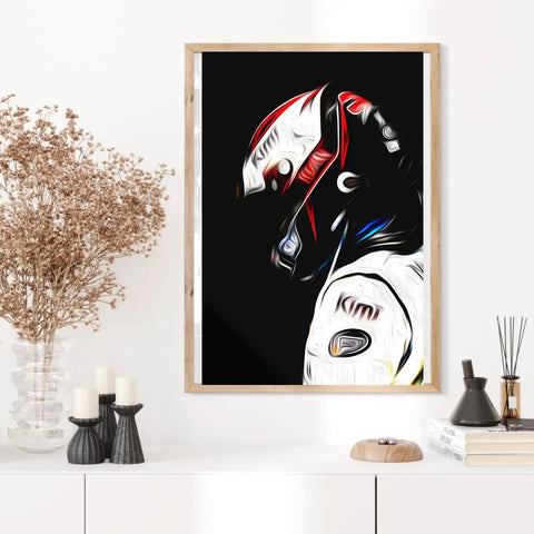 Affiche ou Tableau Kimi Räikkönen McLaren 2006 Formule 1