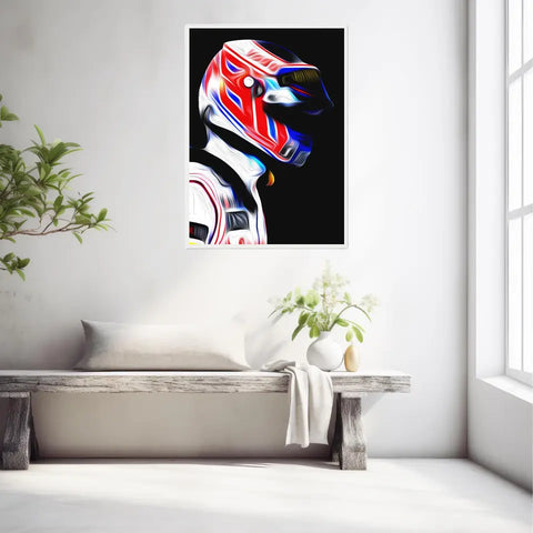 Affiche ou Tableau Jenson Button McLaren 2013 Formule 1