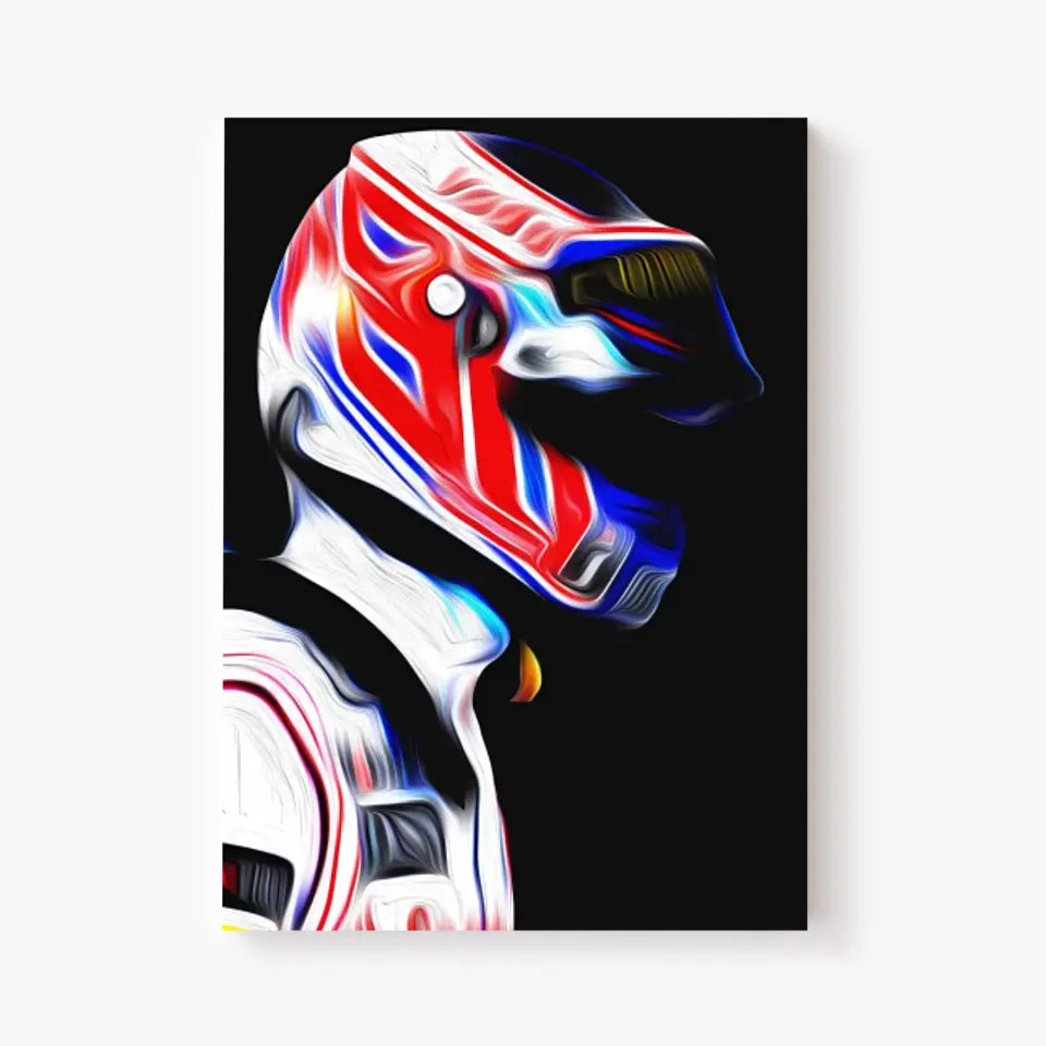 Affiche ou Tableau Jenson Button McLaren 2013 Formule 1