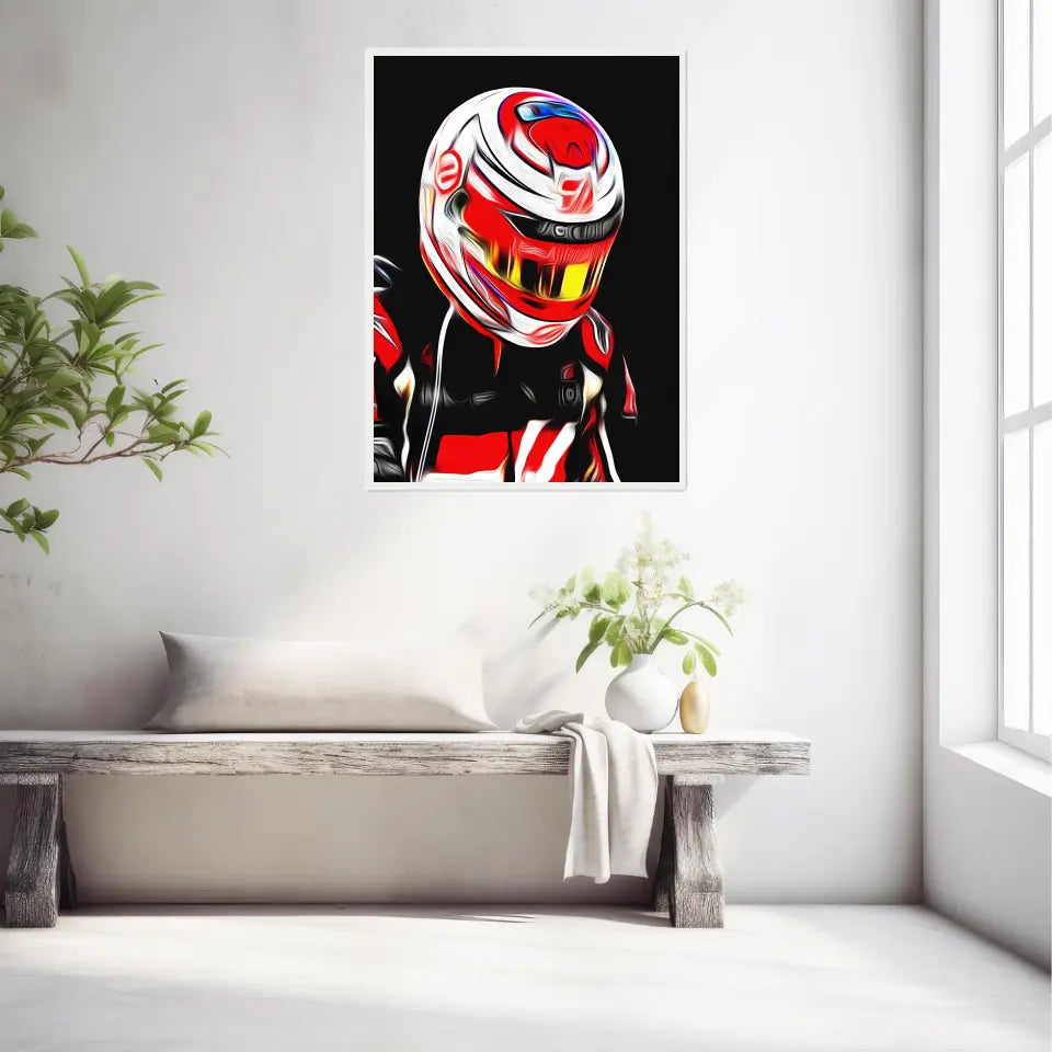 Affiche ou Tableau Kevin Magnussen Haas 2018 Formule 1