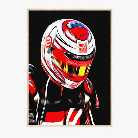 Affiche ou Tableau Kevin Magnussen Haas 2018 Formule 1