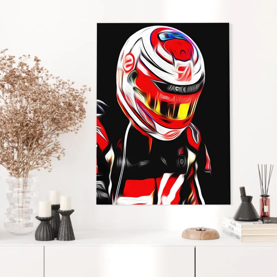 Affiche ou Tableau Kevin Magnussen Haas 2018 Formule 1