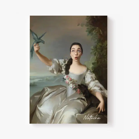 Tableau Personnalisé Portrait de Femme Mathilde de Canisy, Marquise d'Antin