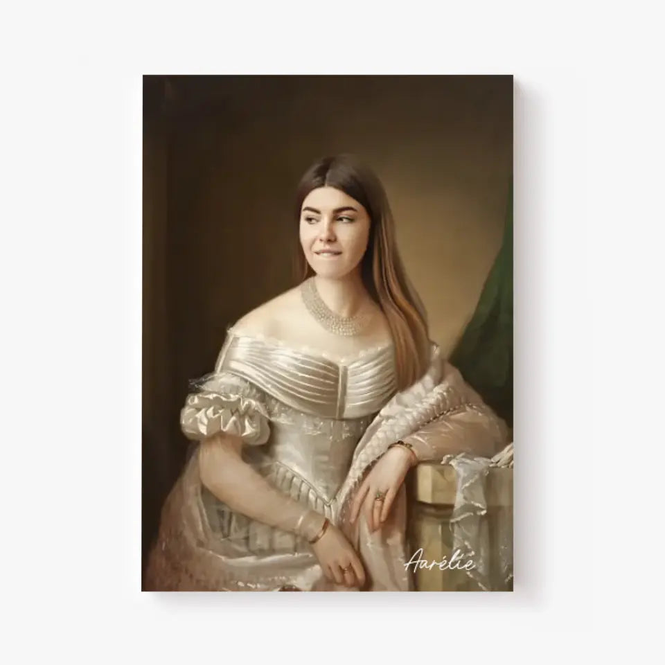 Tableau Personnalisé Portrait de Femme Marie-Christine de Savoie