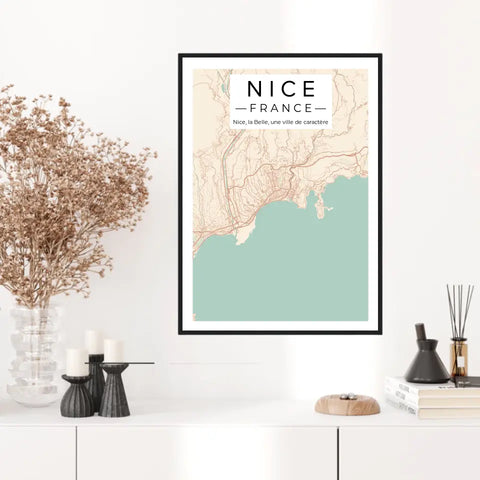 Poster ville Personnalisé