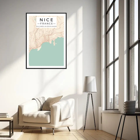 Poster ville Personnalisé