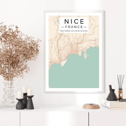 Poster ville Personnalisé