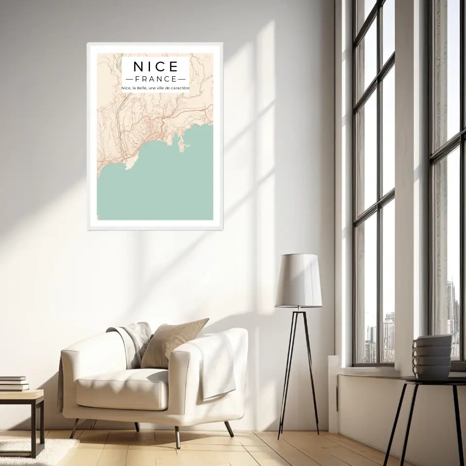 Poster ville Personnalisé