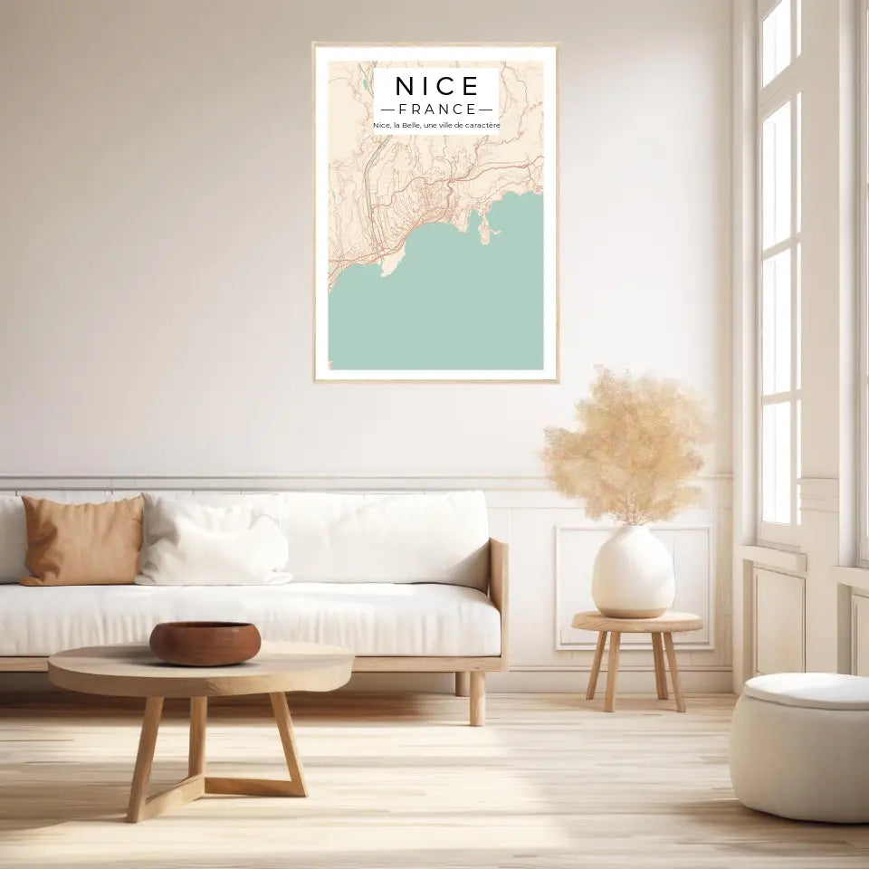 Poster ville Personnalisé