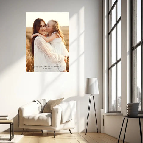 Tableau Personnalisé Photo Maman