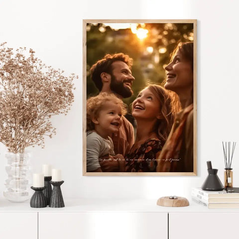 Tableau Personnalisé Photo Famille