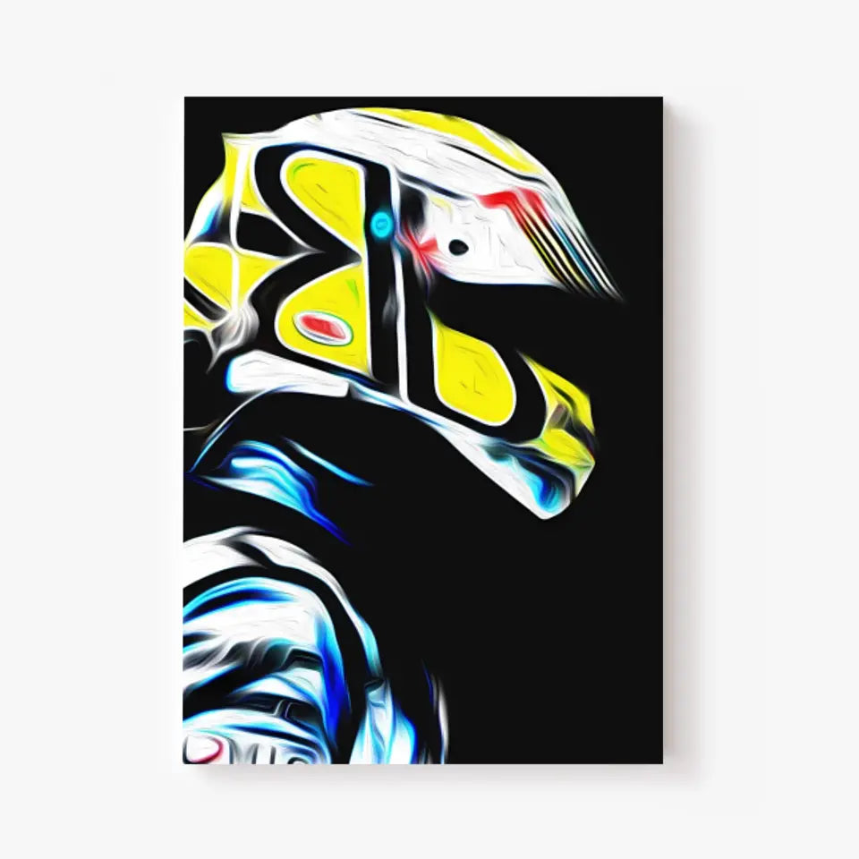 Affiche ou Tableau Jenson Button Brawn GP 2009 Formule 1