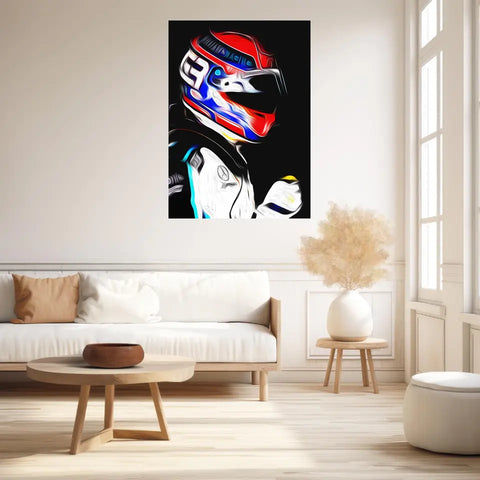 Affiche ou Tableau George Russell Williams 2021 Formule 1