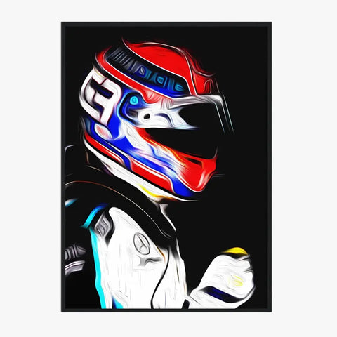 Affiche ou Tableau George Russell Williams 2021 Formule 1