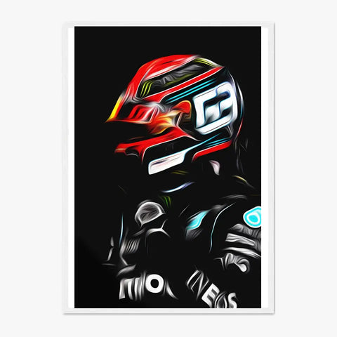 Affiche ou Tableau George Russell Mercedes 2020 Formule 1