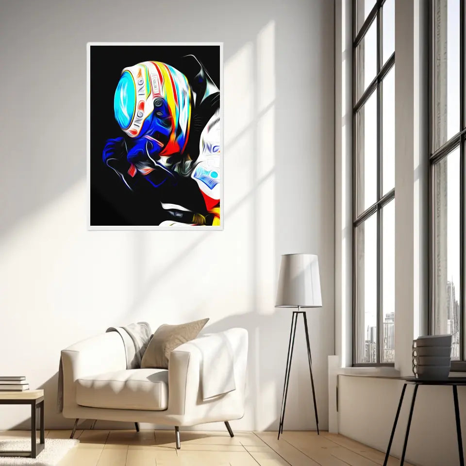 Affiche et Tableau Alonso Renault 2008 Formule 1