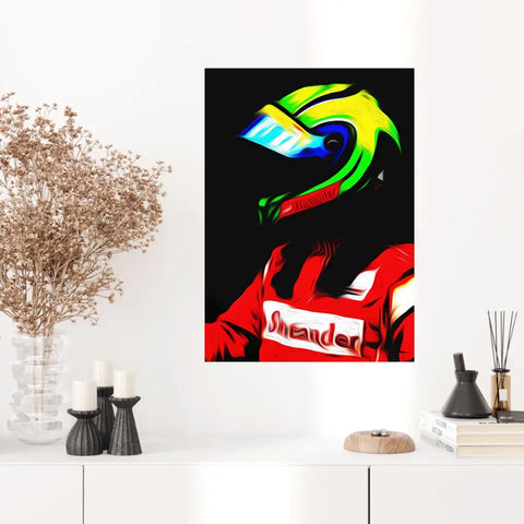 Affiche et Tableau Felipe Massa Ferrari 2011 Formule 1