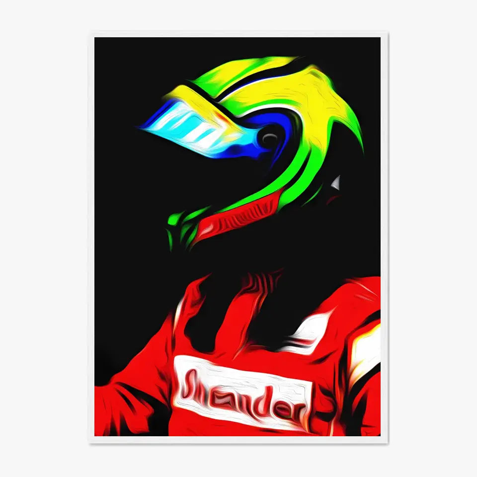 Affiche et Tableau Felipe Massa Ferrari 2011 Formule 1
