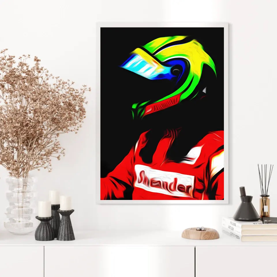 Affiche et Tableau Felipe Massa Ferrari 2011 Formule 1