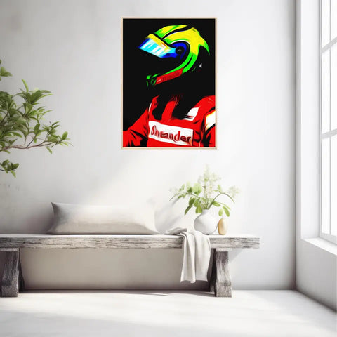 Affiche et Tableau Felipe Massa Ferrari 2011 Formule 1