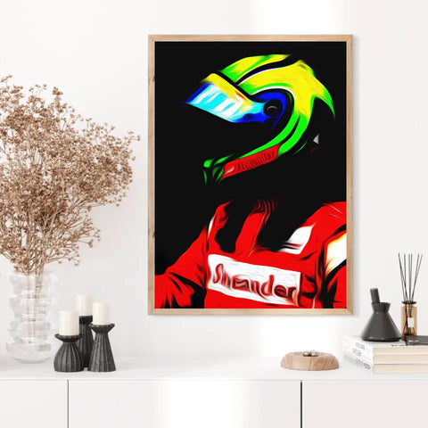 Affiche et Tableau Felipe Massa Ferrari 2011 Formule 1