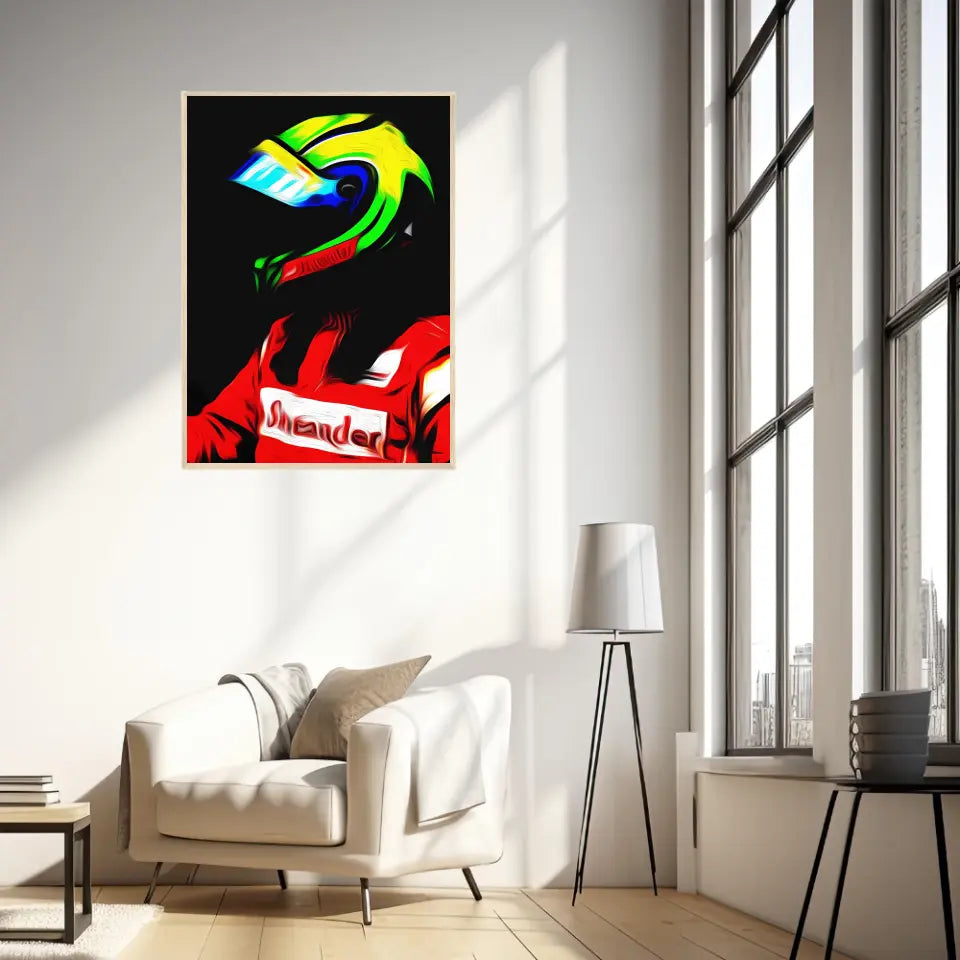Affiche et Tableau Felipe Massa Ferrari 2011 Formule 1