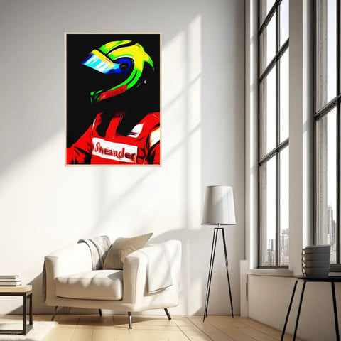 Affiche et Tableau Felipe Massa Ferrari 2011 Formule 1