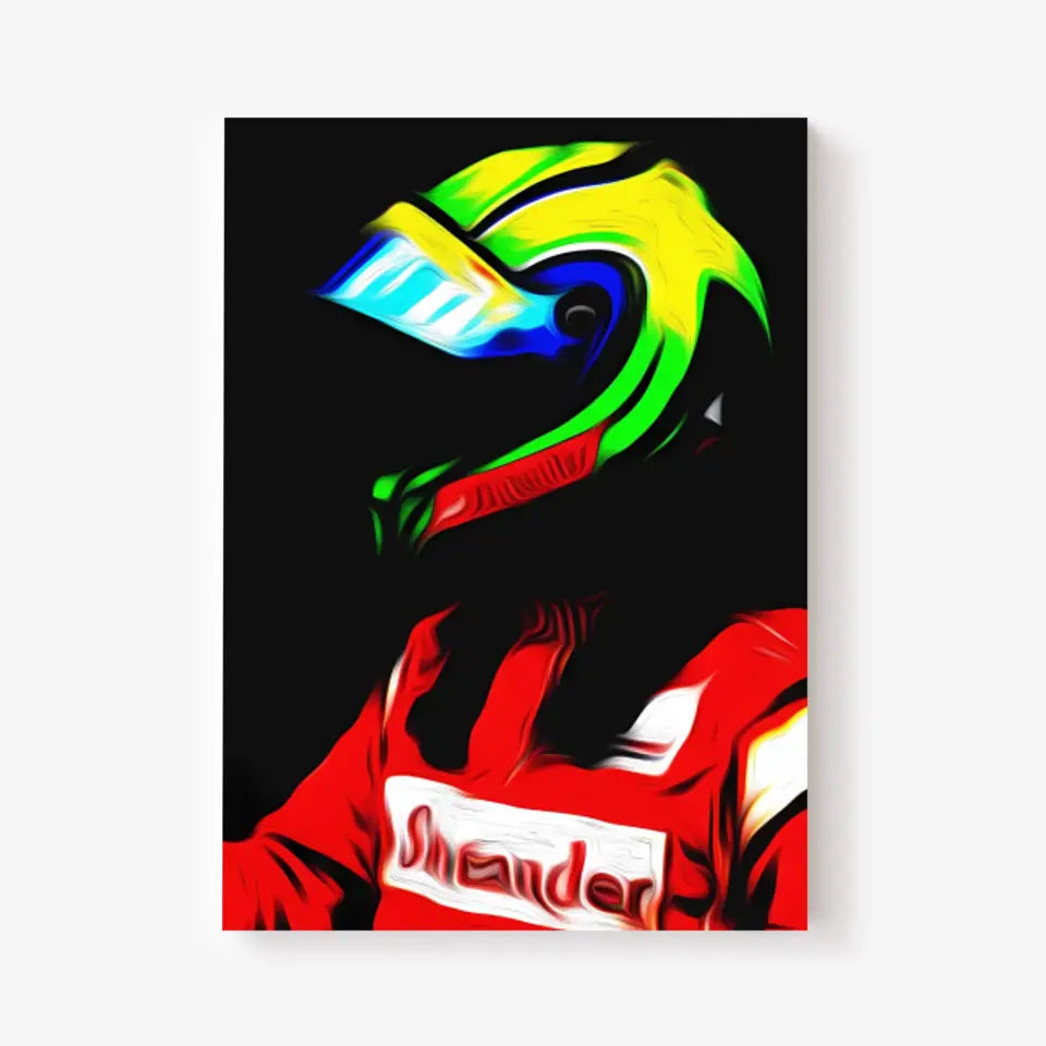 Affiche et Tableau Felipe Massa Ferrari 2011 Formule 1