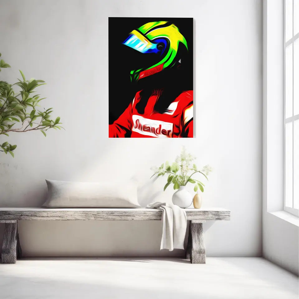 Affiche et Tableau Felipe Massa Ferrari 2011 Formule 1
