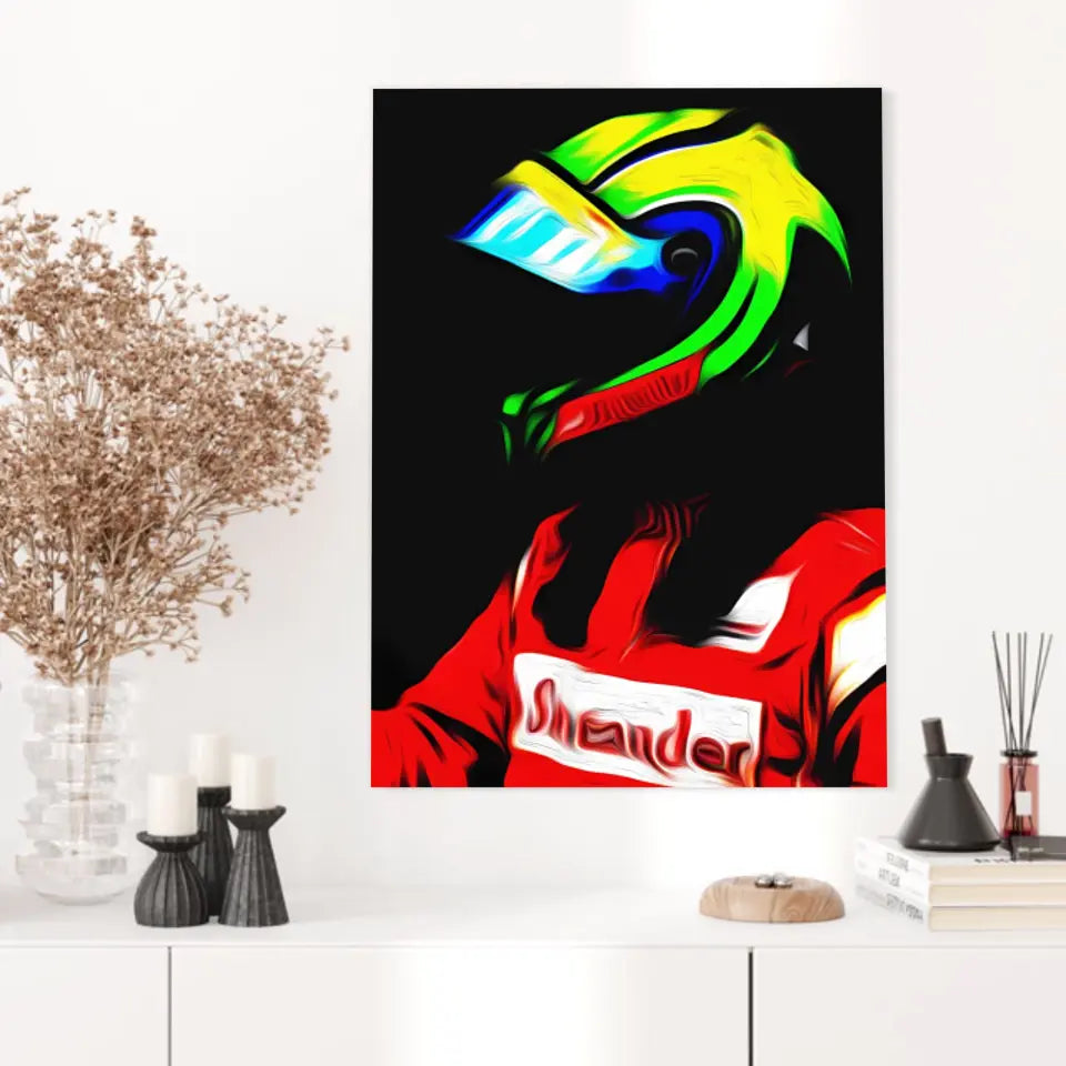 Affiche et Tableau Felipe Massa Ferrari 2011 Formule 1