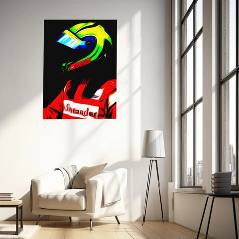 Affiche et Tableau Felipe Massa Ferrari 2011 Formule 1