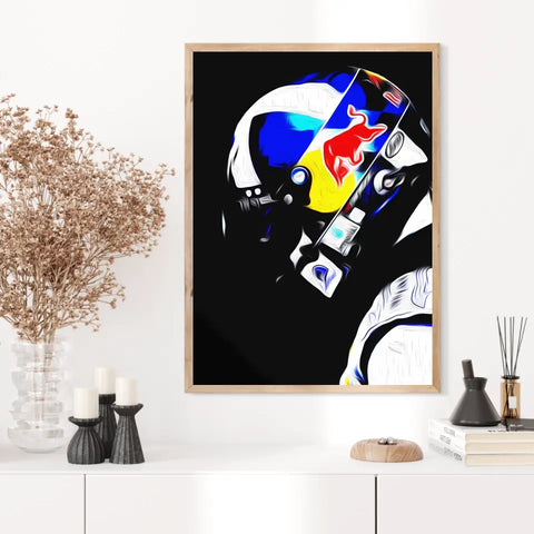 Affiche et Tableau David Coulthard Mercedes Formule 1