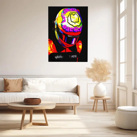 Affiche et Tableau Daniel Ricciardo McLaren 2022 Formule 1