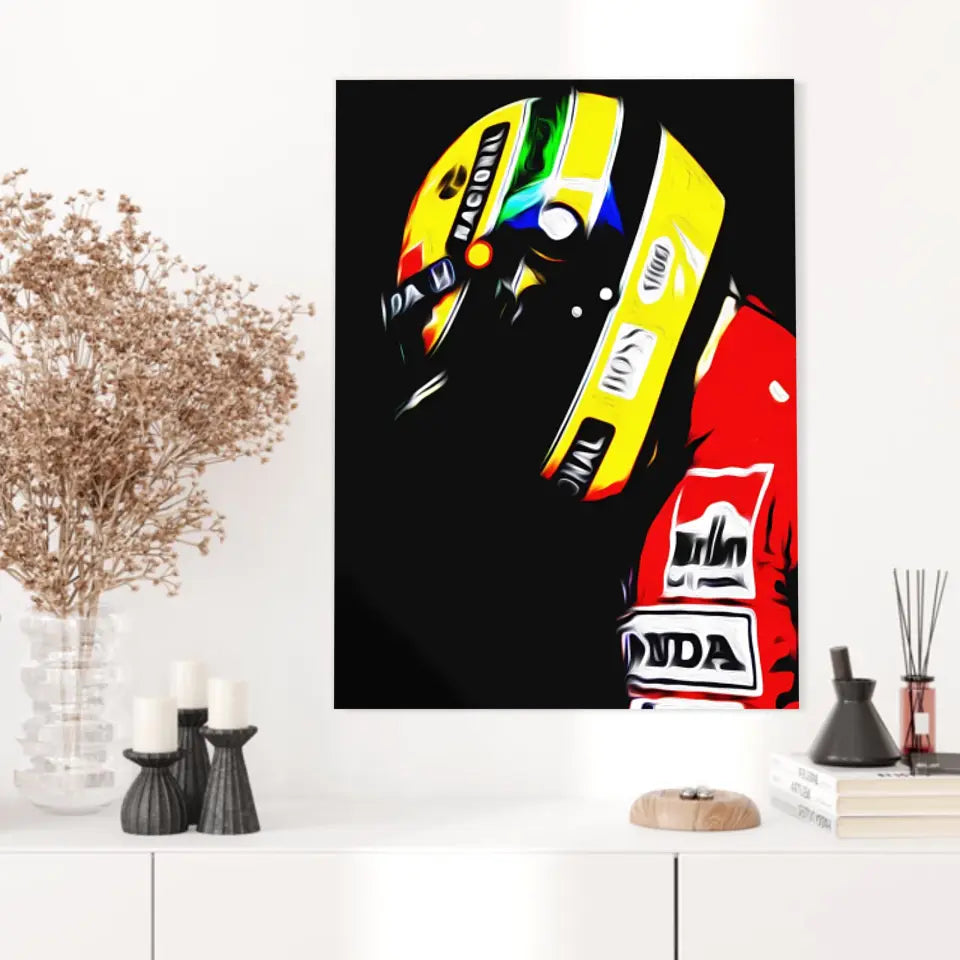 Affiche et Tableau Ayrton Senna Honda 1991 Formule 1