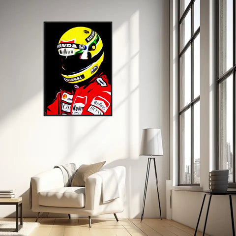 Affiche et Tableau Ayrton Senna McLaren Honda 1988 Formule 1
