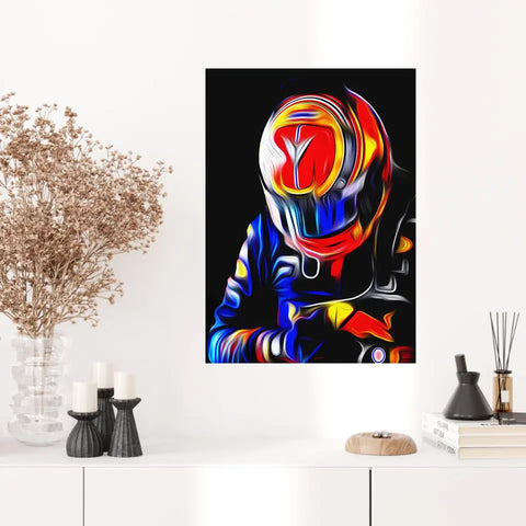 Affiche et Tableau Alex Albon Red Bull 2020 Formule 1