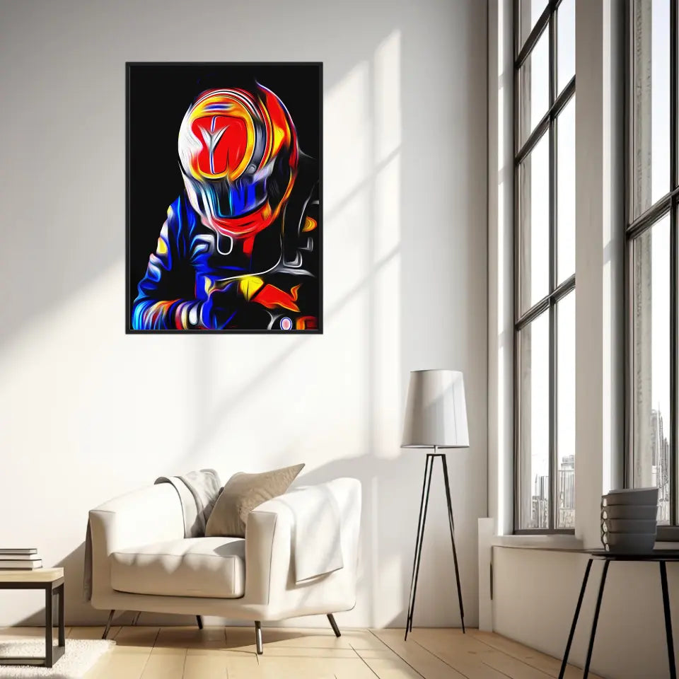 Affiche et Tableau Alex Albon Red Bull 2020 Formule 1